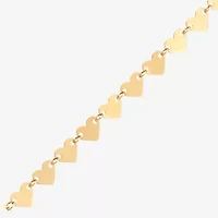 Made in Italy Womens 14K Gold 18 Inch Link Necklace