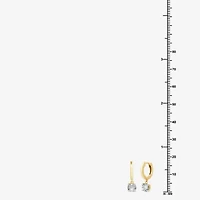 Yes, Please! Womens Lab Created White Sapphire Sterling Silver 2 Pair Jewelry Set