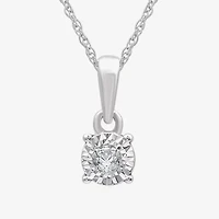 Yes, Please! (G, Si1-Si2) Womens 1/6 CT. T.W. Lab Grown White Diamond Sterling Silver 2 Pair Jewelry Set