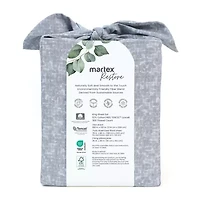 Martex Restore Echo Sheet Set 300tc Wrinkle Resistant Temperature Regulating