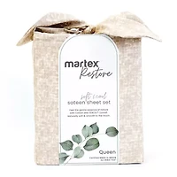 Martex Restore Echo 300tc Wrinkle Resistant Temperature Regulating Sheet Set