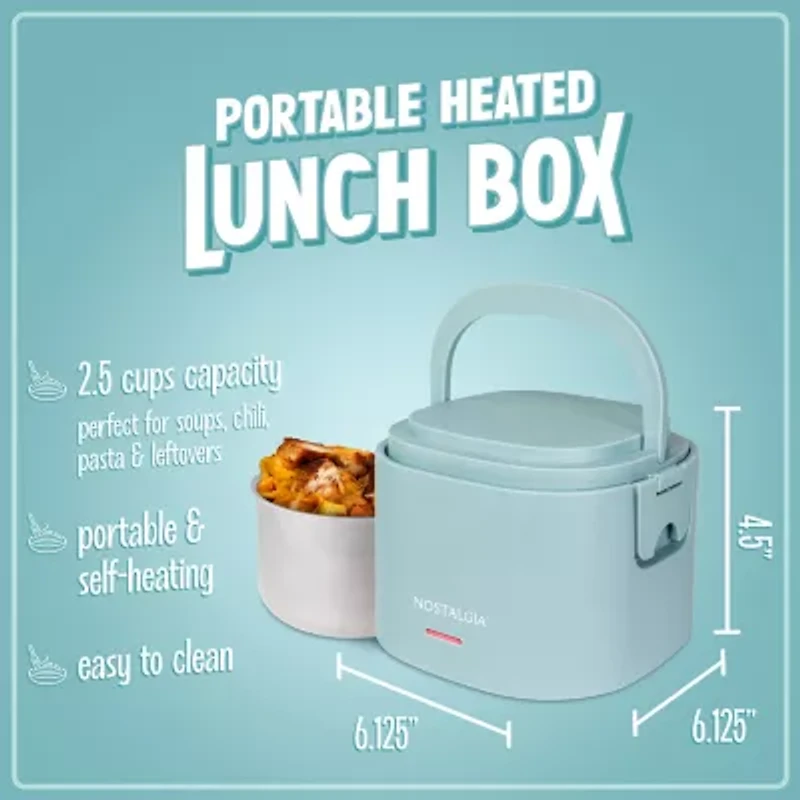 Nostalgia 20oz. Portable Heated Lunch Box
