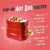 Nostalgia Retro Hot Dog Toaster