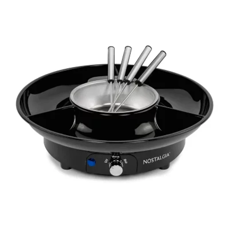 Nostalgia Deluxe Fondue Party Set