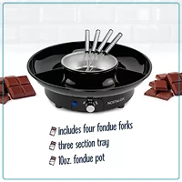 Nostalgia Deluxe Fondue Party Set