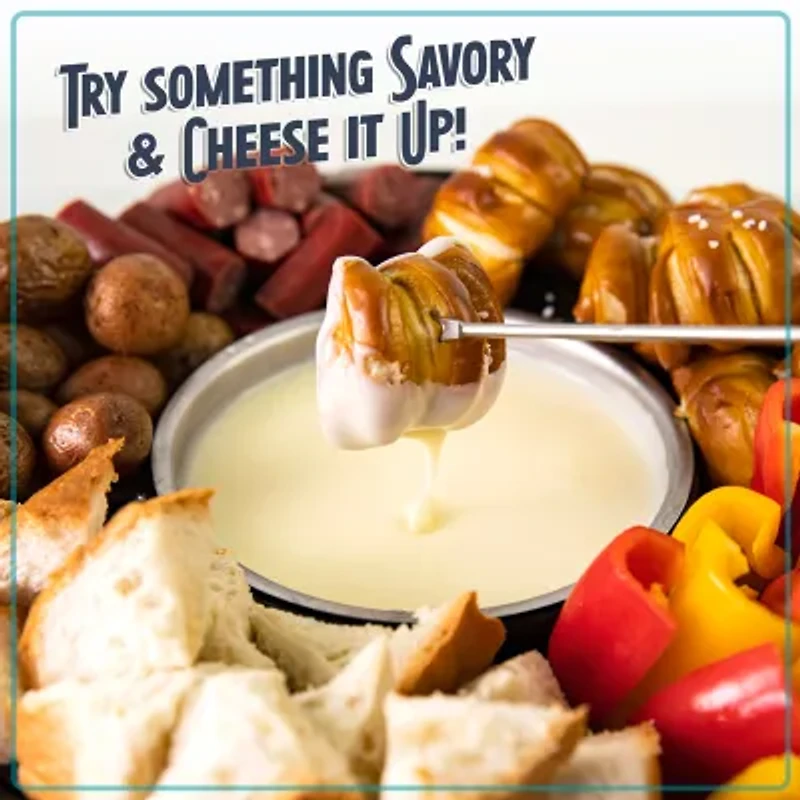 Nostalgia Deluxe Fondue Party Set