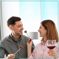 Nostalgia Deluxe Fondue Party Set