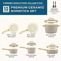 Farberware Forged Induction Ceramic 12-pc. Cookware Set