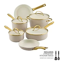 Farberware Forged Induction Ceramic 12-pc. Cookware Set