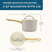 Farberware Forged Induction Ceramic 3-qt. Sauce Pan