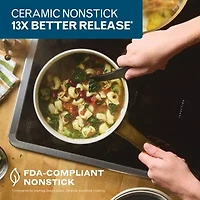 Farberware Forged Induction Ceramic 3-qt. Sauce Pan