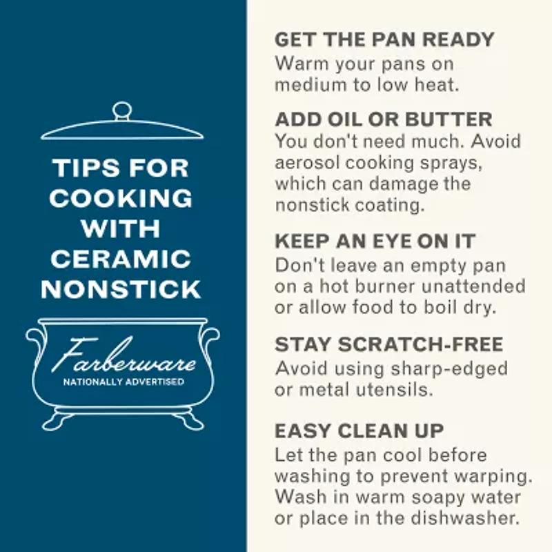 Farberware Forged Induction Ceramic 3-qt Saute Pan