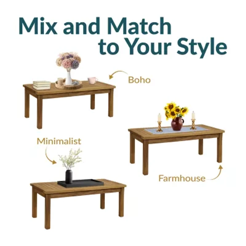 Sunnydaze Coffee Table