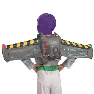 Little & Big Kid Unisex Buzz Lightyear Toy Story Inflatable Jetpack Costume Accessory