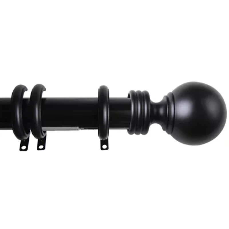 Rod Desyne Sphere Traverse Adjustable Curtain