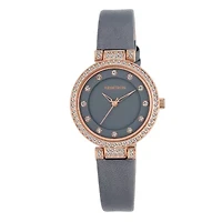 Armitron® Womens Gray Strap Watch