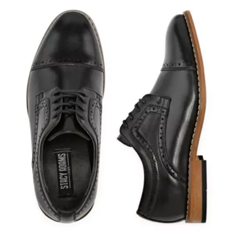 Stacy Adams Dickinson Little & Big Kid Boys Cap Oxford Shoes