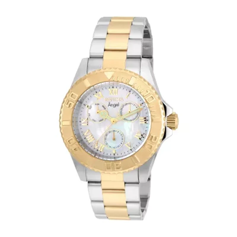 Invicta Womens Two Tone Stainless Steel Bracelet Watch 17526