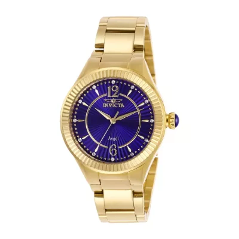 Invicta Angel Womens Gold Tone Stainless Steel Bracelet Watch 28281