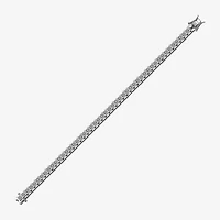 Sparkle Allure Diamond Accent Silver Over Bronze 7.25 Inch Tennis Bracelet