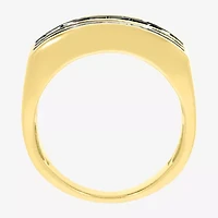 Mens 2 CT. T.W. Natural Black Diamond 10K Gold Fashion Ring