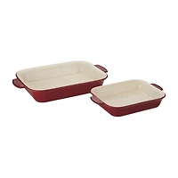 Cuisinart Porcelain 2-pc. Nesting Baker Set