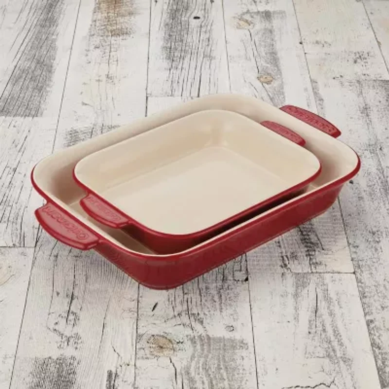 Cuisinart Porcelain 2-pc. Nesting Baker Set