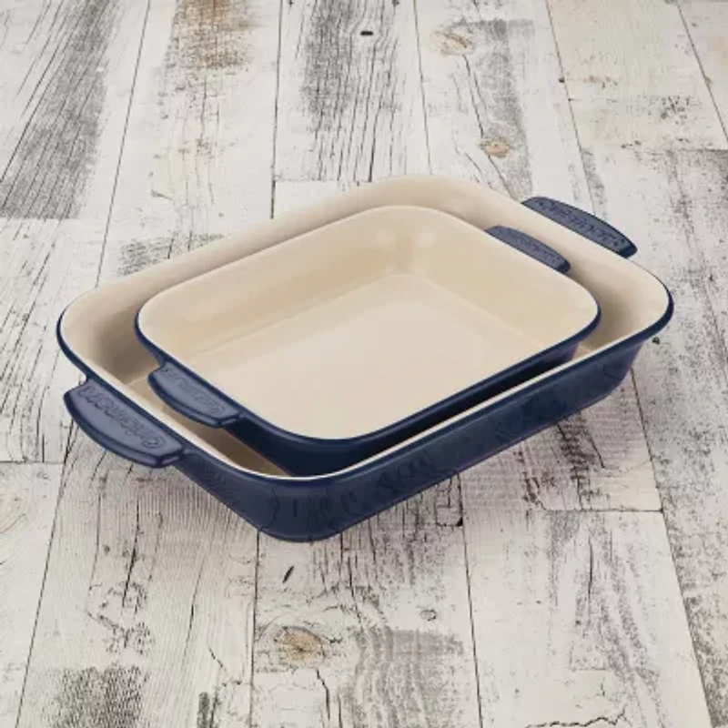 Cuisinart Porcelain 2-pc. Nesting Baker Set