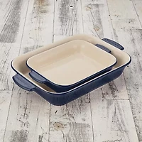 Cuisinart Porcelain 2-pc. Nesting Baker Set