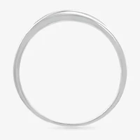 Mens 5MM 1/6 CT. T.W. Natural White Diamond 10K Gold Wedding Band