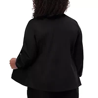 Fundamentals By White Swan 14740 Warm-Up Womens Plus Scrub Jackets