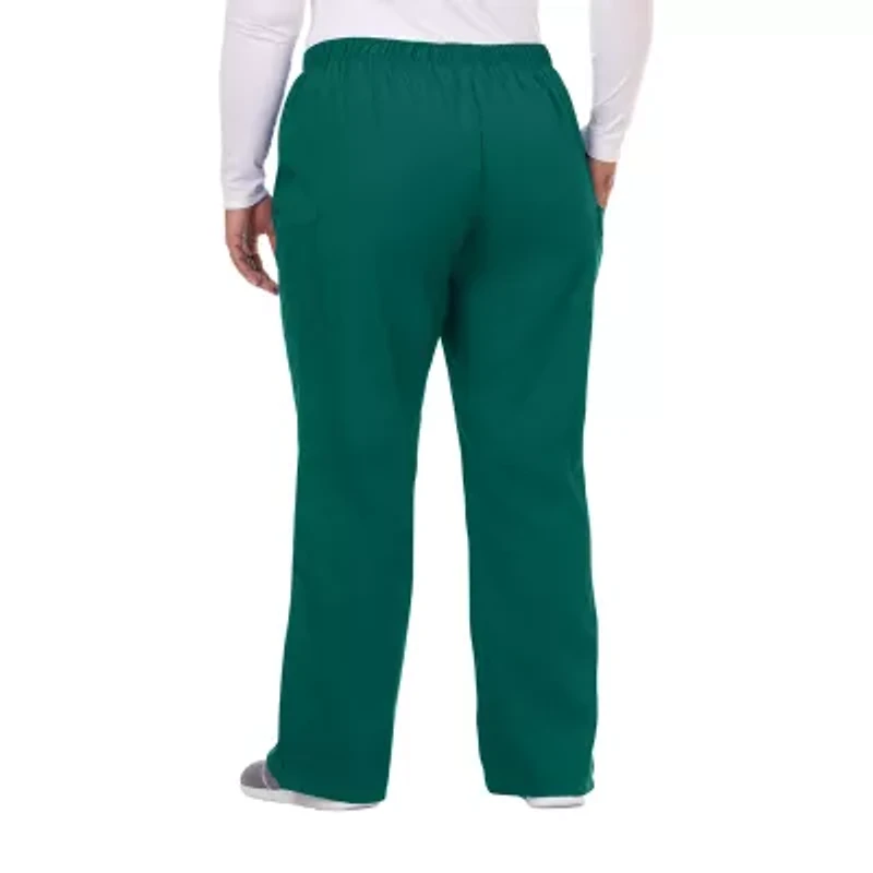 Fundamentals By White Swan 14720 Cargo Womens Plus Scrub Pant
