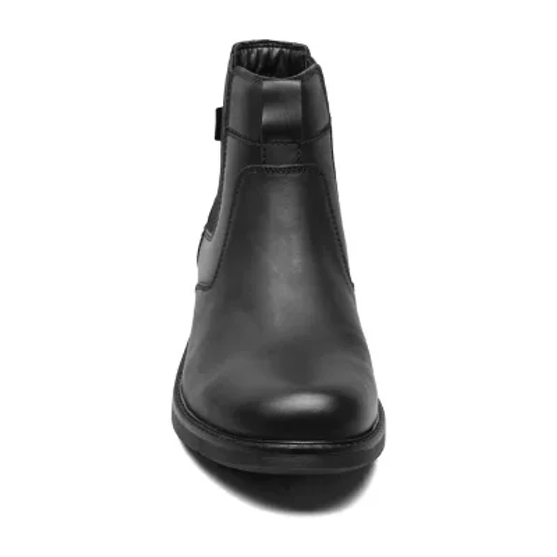 Nunn Bush Mens 1912 Pt Chelsea Flat Heel Boots
