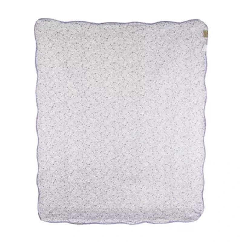 Donna Sharp Lavender Rose Washable Extra Weight Throw