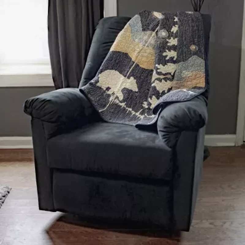 Donna Sharp Moonlit Bear Washable Extra Weight Throw