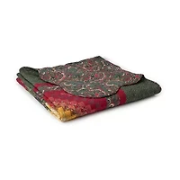 Donna Sharp Spice Postage Stamp Washable Midweight Throw