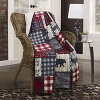 Your Lifestyle By Donna Sharp Timber Washable Reversible Lightweight Throw