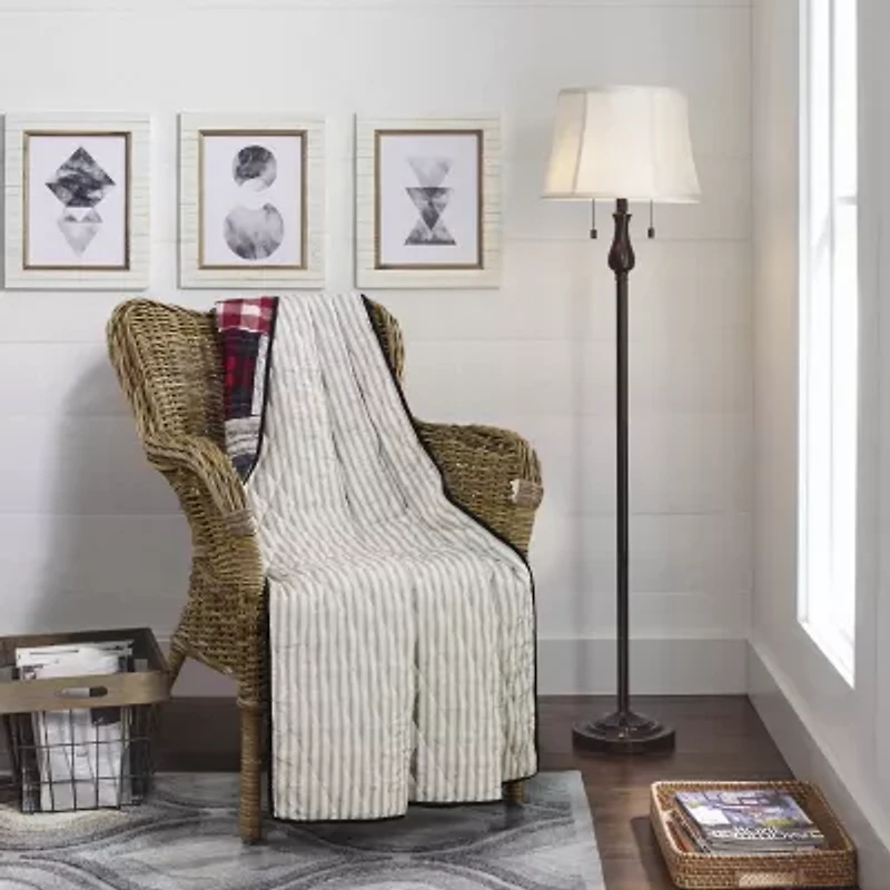 Your Lifestyle By Donna Sharp Timber Washable Reversible Lightweight Throw