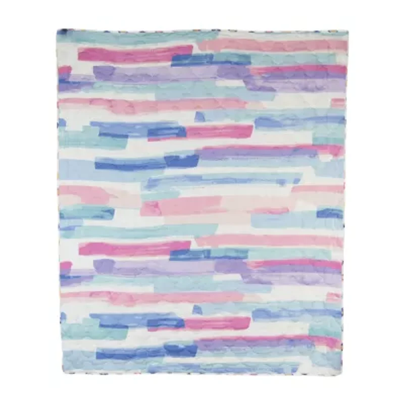 Your Lifestyle By Donna Sharp Smoothie Washable Reversible Lightweight Throw