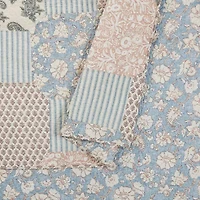 Mary Jane's Home Provencal Rose 3-pc. Embroidered Quilt Set