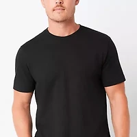 St. John's Bay Super Soft Mens Crew Neck Short Sleeve Stretch Fabric T-Shirt