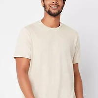 St. John's Bay Super Soft Mens Crew Neck Short Sleeve Stretch Fabric T-Shirt