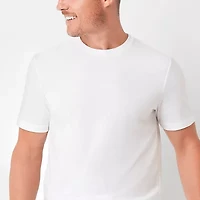 St. John's Bay Super Soft Mens Crew Neck Short Sleeve Stretch Fabric T-Shirt