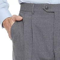 Stafford Signature Smart Wool Mens Stretch Fabric Classic Fit Pleated Front Suit Pant