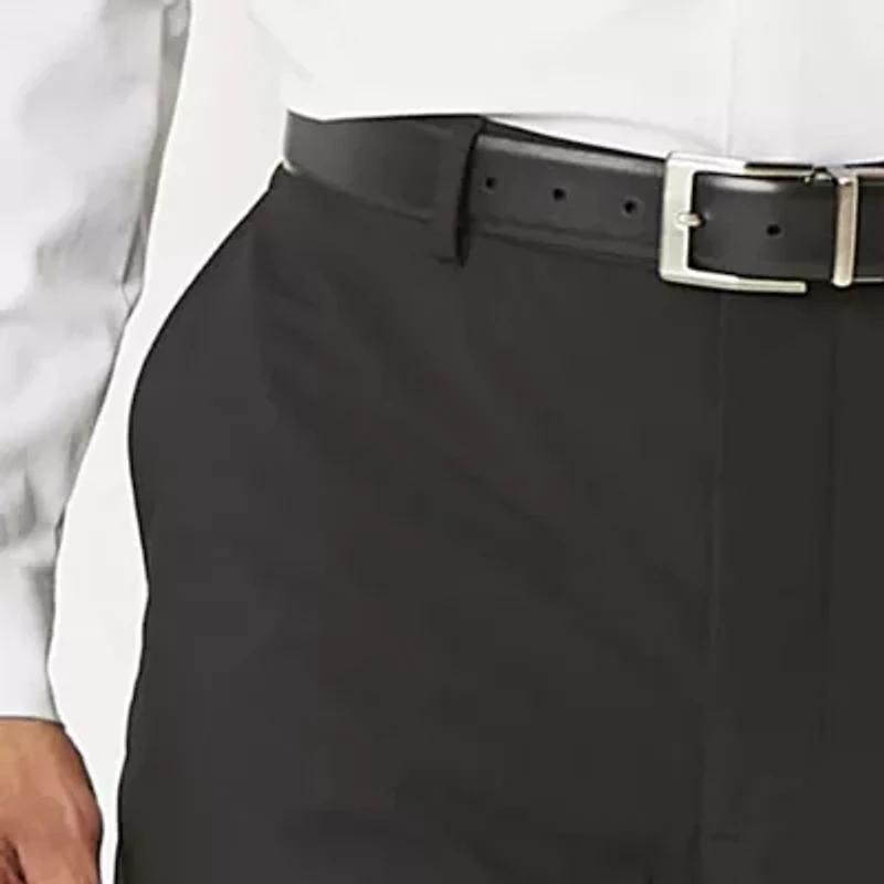 J. Ferrar Ultra Comfort Mens Stretch Fabric Classic Fit Flat Front Suit Pant