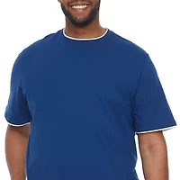 Shaquille O'Neal XLG Mens Crew Neck Short Sleeve Big and Tall T-Shirt