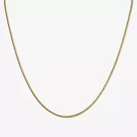 Made in Italy Unisex Adult 14K Gold 18 Inch Curb Chain Necklace