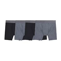 Fruit of the Loom 360 Stretch Coolsoft Mens 4 Pack Boxer Briefs Stc4bb1j