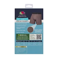 Fruit of the Loom 360 Stretch Cooling Channels Mens 4 Pack Boxer Briefs