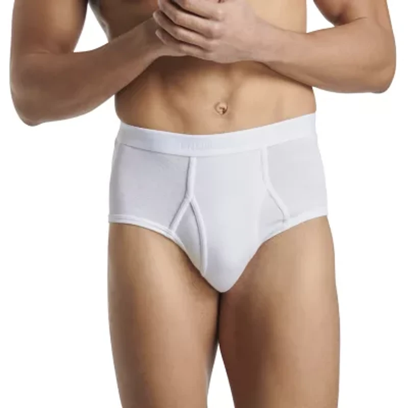 Fruit of the Loom Premium Cotton Mens 6 Pack Briefs Jc6p761